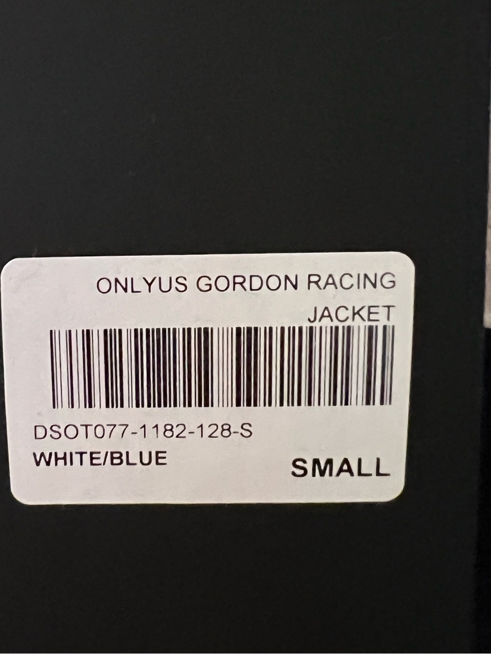 #1043 Darc Sport OnlyUs Gordon Racing Wolves Jacket 167/500 NWT S - Picture 7 of 7